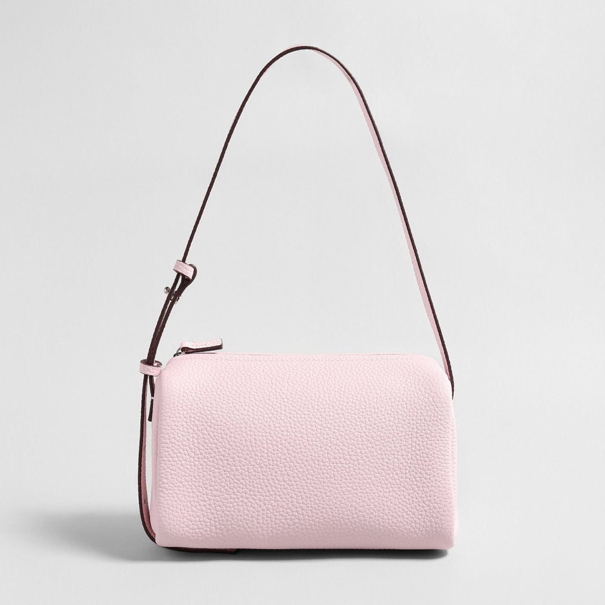 Premium Pebbled Calfskin Cylinder Bag – Trending Barrel Shoulder Crossbody